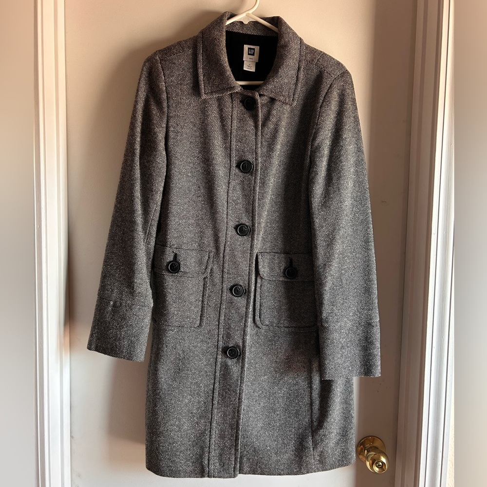 GAP wool tweed coat
